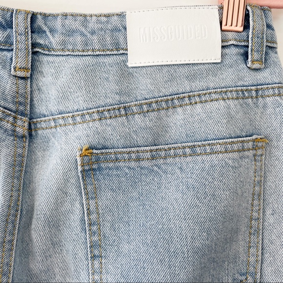 Light Wash Split Ankle Denim - Picture 6 of 6